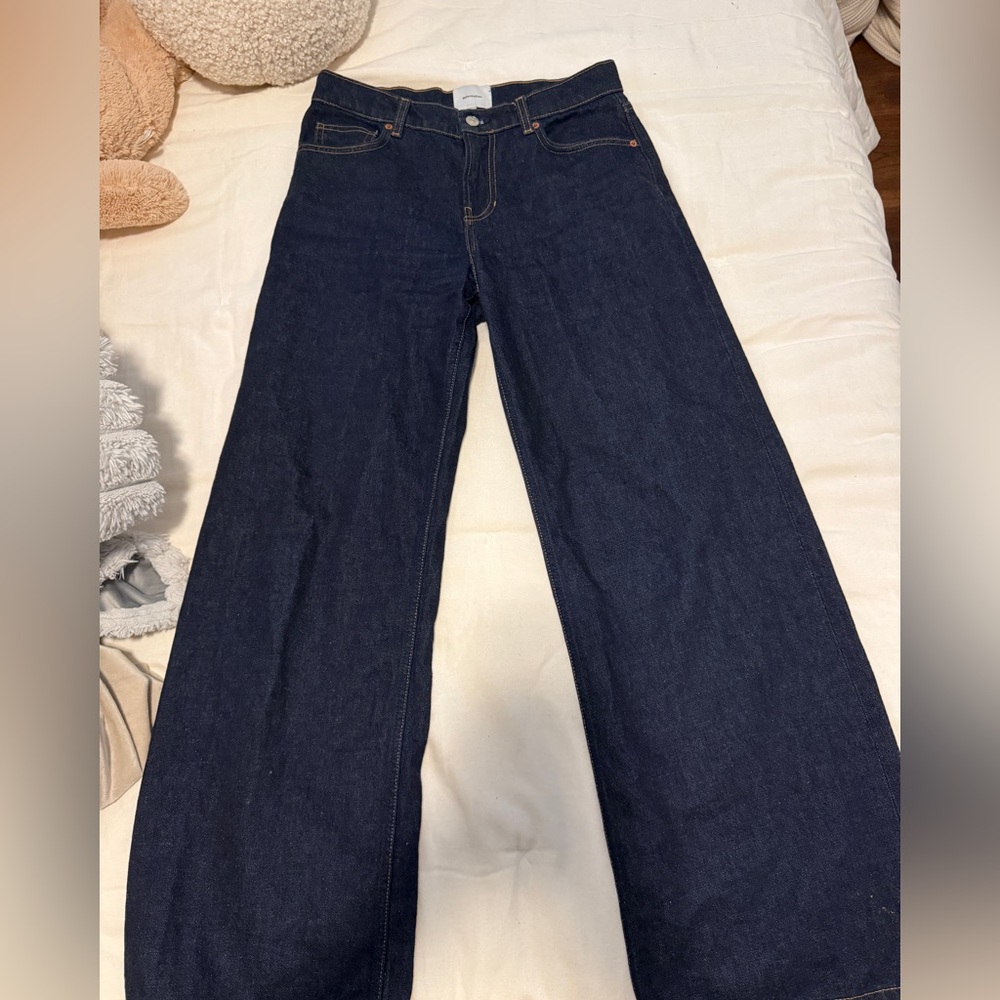 Reformation Cary Low Rise Slouchy Wide Leg Jeans